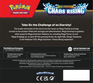 Pokemon TCG: Mega Evolution - Chaos Rising Booster Packs