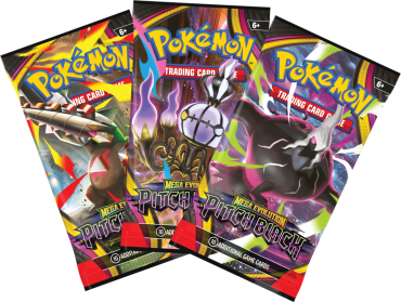 Pokemon TCG: Mega Evolution - Pitch Black 3-Pack Blister - Binacle