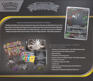 Pokemon TCG: Mega Evolution - Pitch Black Elite Trainer Box