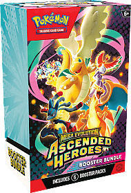 Pokemon TCG: Mega Evolution - Ascended Heroes 6 Booster Bundle