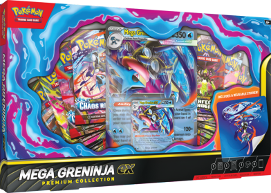 Pokemon TCG: Mega Greninja ex Premium Collection