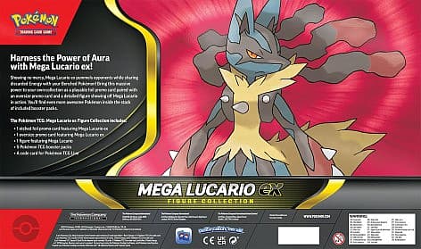 Pokemon TCG: Mega Lucario ex Figure Collection