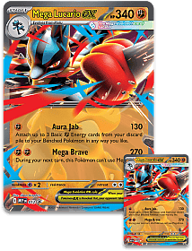 Pokemon TCG: Mega Lucario ex Figure Collection