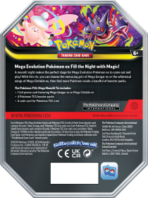 Pokemon TCG: Mega Moonlit ex Tin