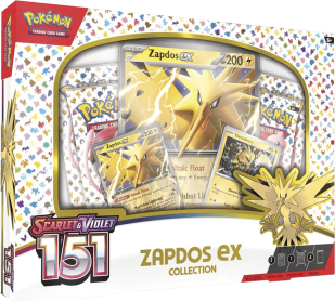 Pokemon TCG: Scarlet & Violet - 151 Zapdos ex Collection