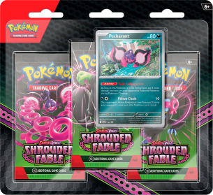 Pokemon TCG: Scarlet & Violet - Shrouded Fable 3-Pack Blister
