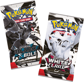 Pokemon: Scarlet & Violet - Black Bolt & White Flare Booster Packs