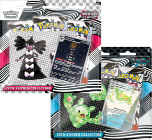 Pokemon TCG: Scarlet & Violet - Black Bolt & White Flare Tech Sticker Collection