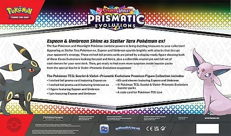 Pokemon TCG: Scarlet & Violet 8.5 - Prismatic Evolutions Premium Figure Collection