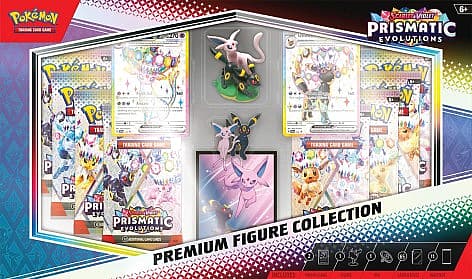 Pokemon TCG: Scarlet & Violet 8.5 - Prismatic Evolutions Premium Figure Collection