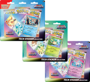 Pokemon TCG: Scarlet & Violet 8.5 - Prismatic Evolutions Tech Sticker Collection
