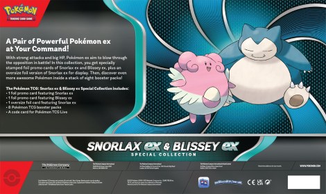 Pokemon TCG: Snorlax ex & Blissey ex Special Collection