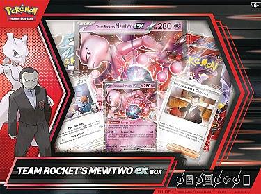 Pokemon TCG: Team Rocket's Mewtwo ex Box