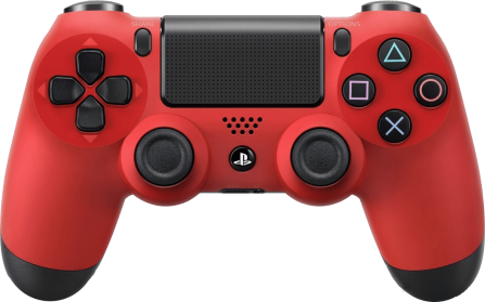 PlayStation 4 DualShock 4 Controller - Magma Red (PS4) | PlayStation 4