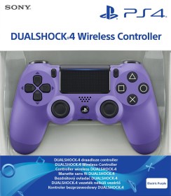 PlayStation 4 DualShock 4 Controller v2 - Electric Purple (PS4) | PlayStation 4