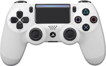 PlayStation 4 DualShock 4 Controller v2 - Glacier White (PS4) | PlayStation 4