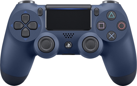 PlayStation 4 DualShock 4 Controller v2 - Midnight Blue (PS4) | PlayStation 4