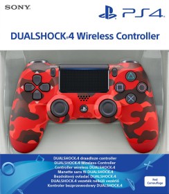 sony dualshock 4 v2 red