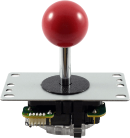 Sanwa JLF-TP-8YT Ball Top Joystick - Red (Arcade)