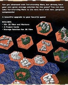 Terraforming Mars: 3D Tiles - Small Box Upgrade Pack
