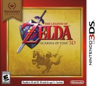 The Legend of Zelda: Ocarina of Time 3D - Nintendo Selects (NTSC/U)(3DS) Nintendo 3DS