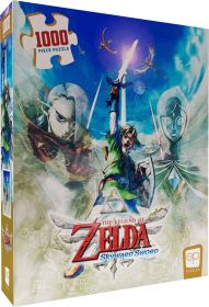 The Legend of Zelda: Skyward Sword - Link Raising the Master Sword - 1000 Piece Puzzle