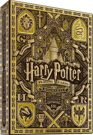 Harry Potter: Hufflepuff Yellow Deck - Premium Playing Cards by Theory11