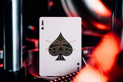 Star Wars: Silver Dark Side Deck - Premium Playing Cards by Theory11