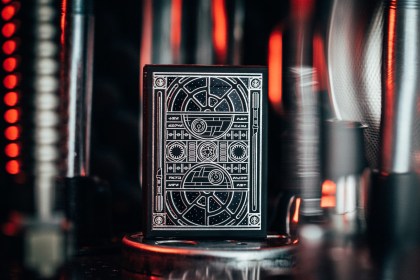 Star Wars: Silver Dark Side Deck - Premium Playing Cards by Theory11