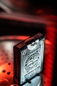Star Wars: Silver Dark Side Deck - Premium Playing Cards by Theory11