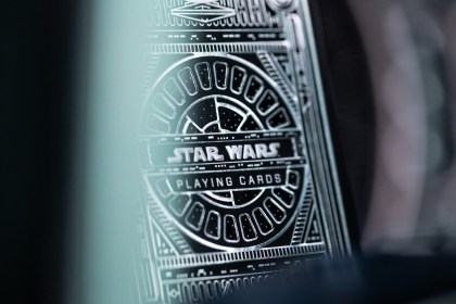 Star Wars: Silver Dark Side Deck - Premium Playing Cards by Theory11