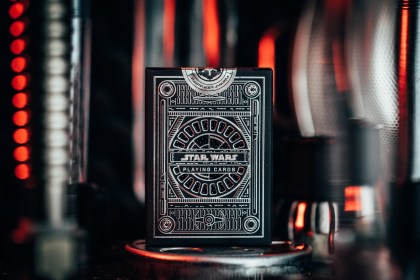 Star Wars: Silver Dark Side Deck - Premium Playing Cards by Theory11