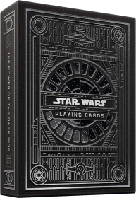 Star Wars: Silver Dark Side Deck - Premium Playing Cards by Theory11