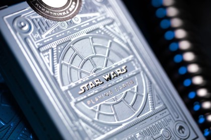 Star Wars: Silver Light Side Deck - Premium Playing Cards by Theory11