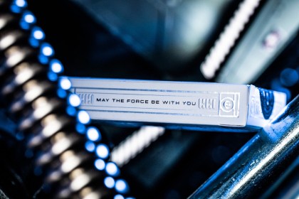 Star Wars: Silver Light Side Deck - Premium Playing Cards by Theory11
