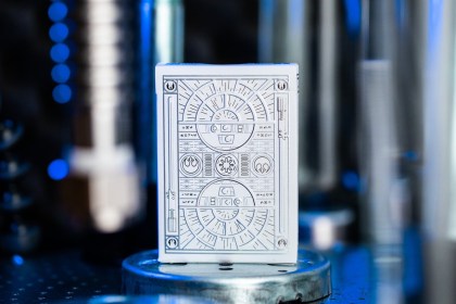 Star Wars: Silver Light Side Deck - Premium Playing Cards by Theory11