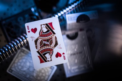 Star Wars: Silver Light Side Deck - Premium Playing Cards by Theory11