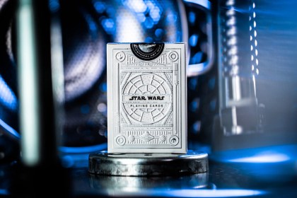 Star Wars: Silver Light Side Deck - Premium Playing Cards by Theory11