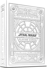 Star Wars: Silver Light Side Deck - Premium Playing Cards by Theory11