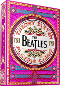 The Beatles: Pink Deck - Premium Playing Cards by Theory11