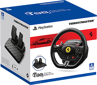Thrustmaster T98 Racing Wheel - Ferrari 296 GTB Edition (PC / PS4 / PS5) | PlayStation