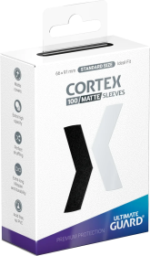 Ultimate Guard Cortex 100 Standard Size Matte Sleeves - Black