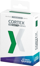 Ultimate Guard Cortex 100 Standard Size Matte Sleeves - Green