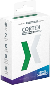 Ultimate Guard Cortex 100 Standard Size Matte Sleeves - Green
