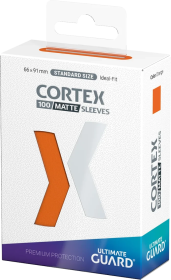 Ultimate Guard Cortex 100 Standard Size Matte Sleeves - Orange