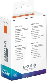 Ultimate Guard Cortex 100 Standard Size Matte Sleeves - Orange