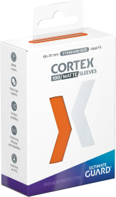 Ultimate Guard Cortex 100 Standard Size Matte Sleeves - Orange