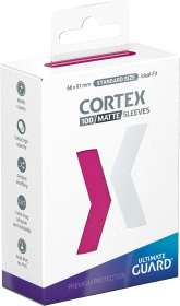 Ultimate Guard Cortex 100 Standard Size Matte Sleeves - Pink