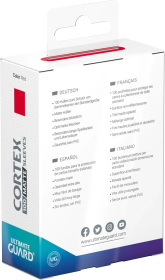 Ultimate Guard Cortex 100 Standard Size Matte Sleeves - Red