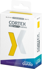 Ultimate Guard Cortex 100 Standard Size Matte Sleeves - Yellow